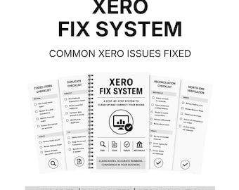 Xero Fix System | Uncoded Transactions, Duplicates, Matching & Reconciliation