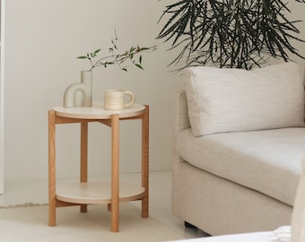 ANY SIDE TABLE (Round) | End Table | Side Table | Nightstand  |  Night Table