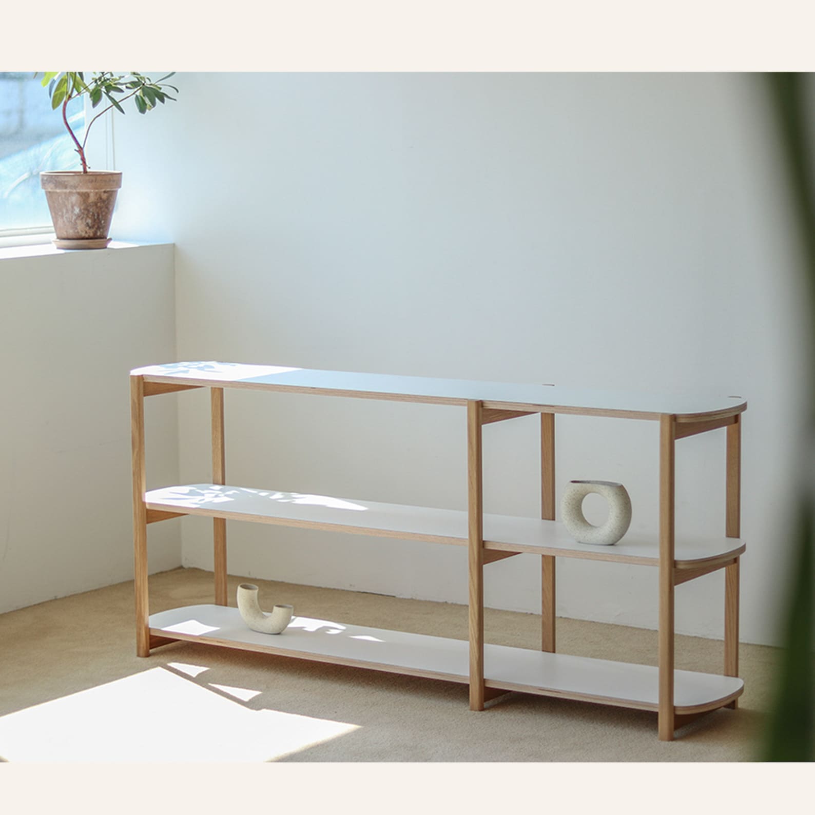 Anyshelf / Holz Regale Niedrige Bücherregal Bücherregale | Etsy