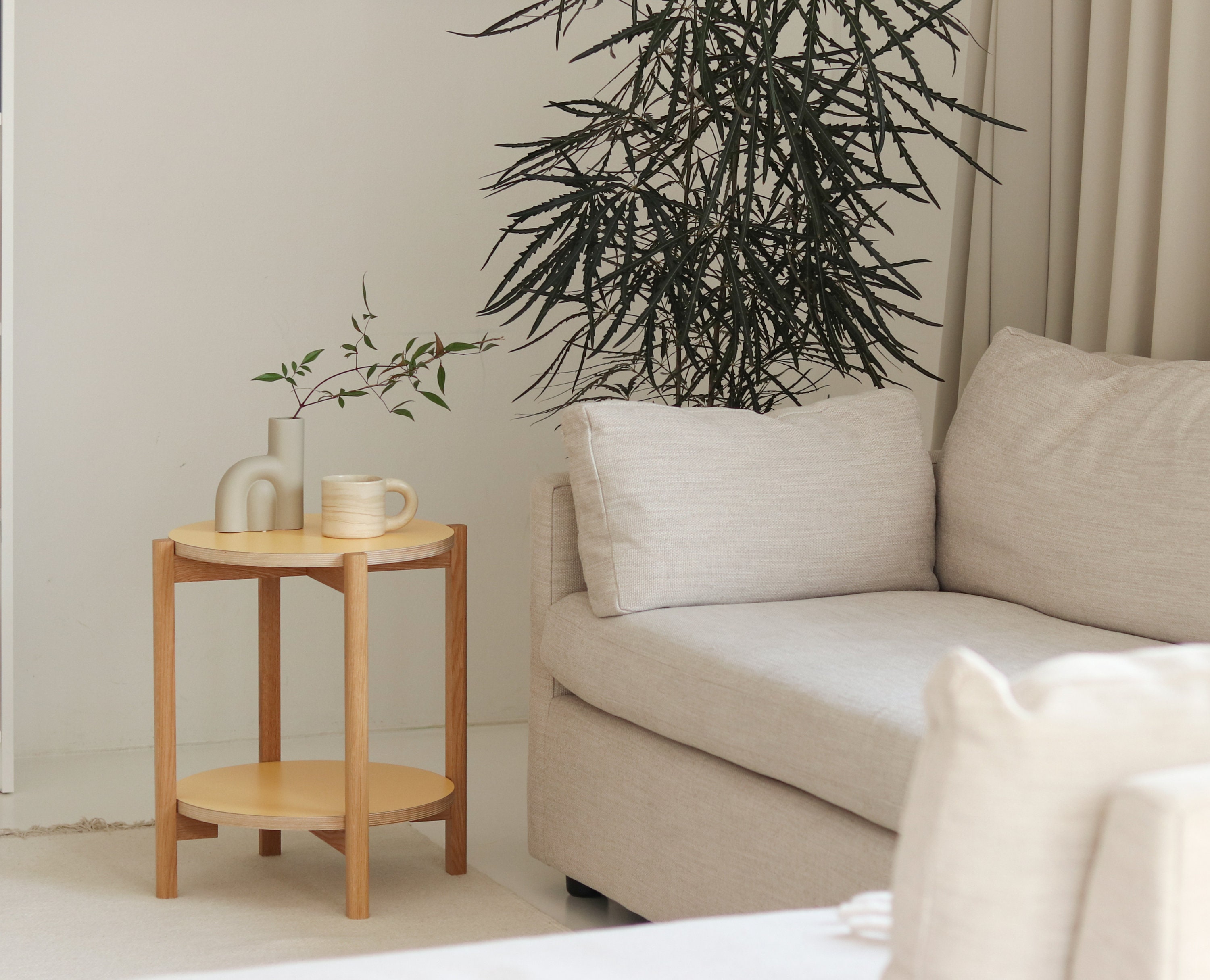 ANY SIDE TABLE round End Table Side Table Nightstand - Etsy UK