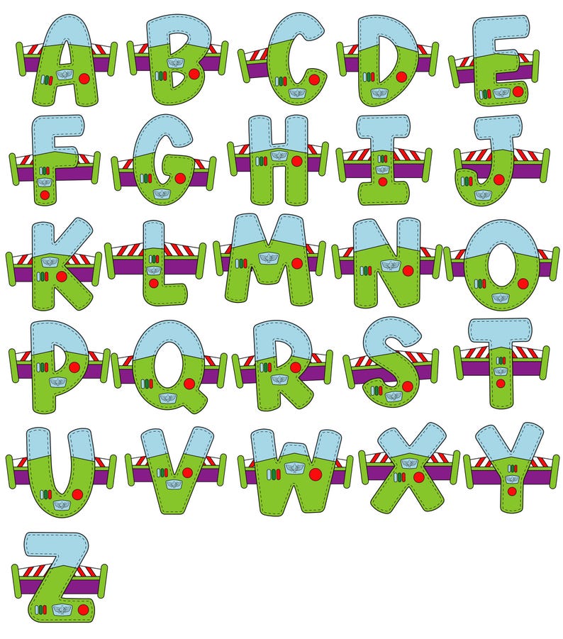 Puede incluir: Un conjunto de alfabeto colorido que presenta las letras de la A a la Z. Cada letra est&aacute; dise&ntilde;ada con una combinaci&oacute;n de colores verde y azul, acentuada con detalles rojos y blancos. Las letras est&aacute;n sobre un fondo blanco, creando un dise&ntilde;o vibrante y juguet&oacute;n.