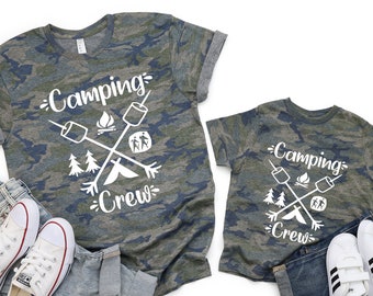 Family Camping Shirt Etsy