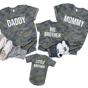 Mommy And Me Outfit, Family Matching Shirts For Mom Dad Big Little Sister Brother, Sibling Tees, Pregnancy Announcement, Birth Gift