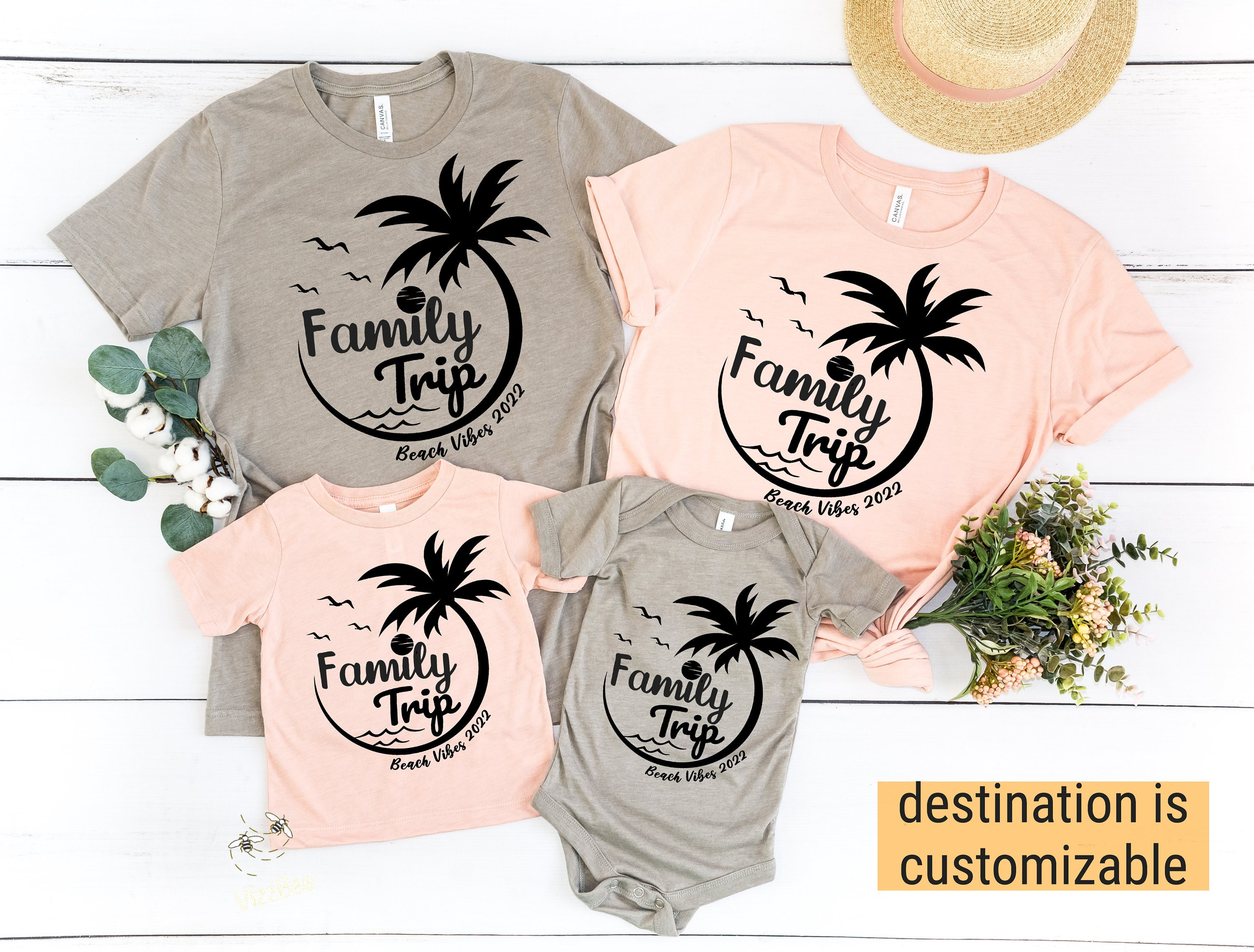 de viaje familiar personalizada Camisa de vacaciones - Etsy España