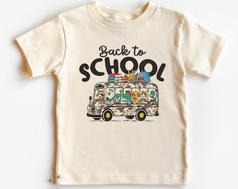 Back to School Toddler Boy Shirt | Preschool First Day Tee | Kindergarten Kids Graphic T-Shirt | Girls, Second, Third, Fourth Grade Shirt