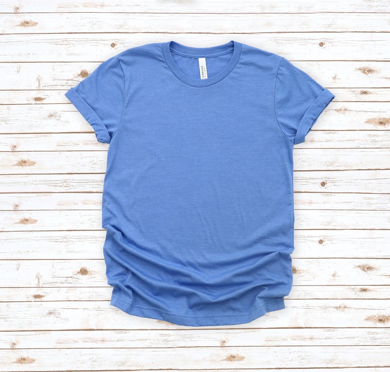 Blank Shirt Plain Shirt Multi Color Unisex Tshirt Soft Etsy