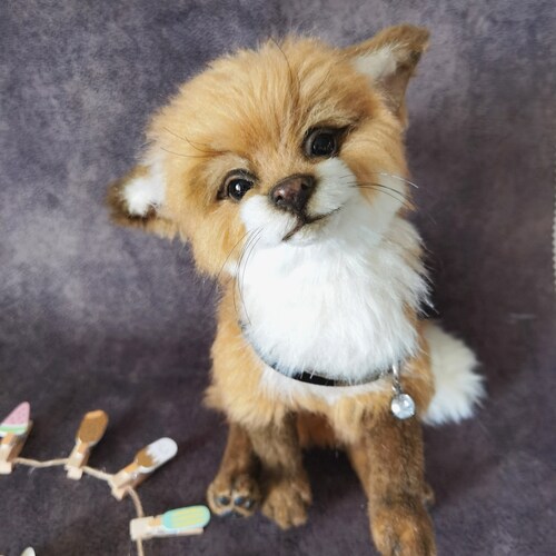 Kiriko Fox Plush Toy Stuffed Doll Soft Plush Animal Cute Game - Etsy