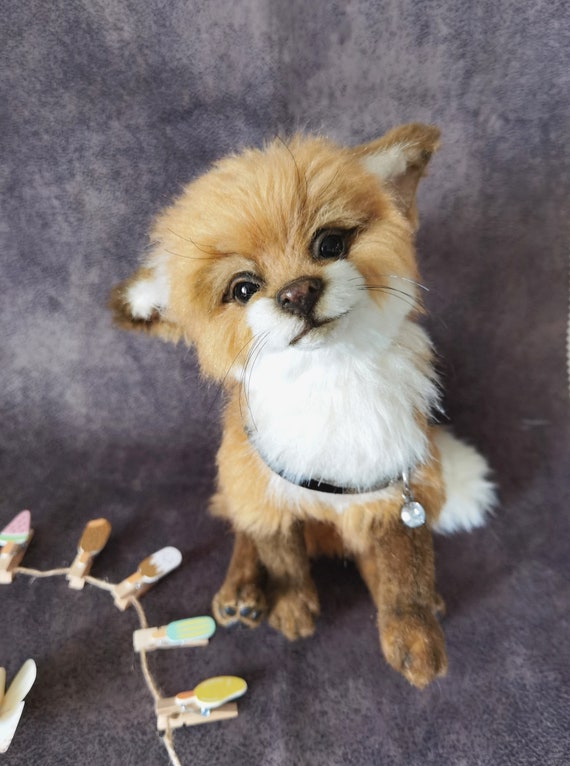 Cute Red Fox Plush Stuffed Animal Poseable Animal Art Doll - Etsy Canada Cute Red Fox Plush Stuffed Animal Poseable Animal Art Doll - Etsy Canada