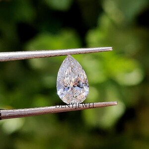 Diamante di laboratorio da 1 carato taglio a pera E/VS1 per anello di fidanzamento, fede nuziale e pendente, certificato IGI per donna, diamante dal taglio eccellente.