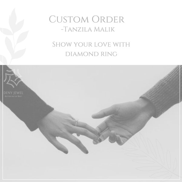 Custom Listing For Tanzila Malik | Lab Grown Diamond Ring For Her | 14K Gold Band | Proposal Ring For Her | Bezel Set Full Eternity Band