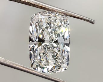 IGI-certifierad laboratorieodlad diamant, 7,0 ct kuddslipad E F/VS laboratorieskapad diamant, kuddformad diamant för specialanpassad förlovningsring för kvinnor