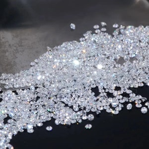 1 mm to 5 mm Round Cut Lab Created Diamond, Brilliant Cut Lab Grown Loose Diamond, EF/VS Diamonds, HPHT Diamond, Anniversary Gifts