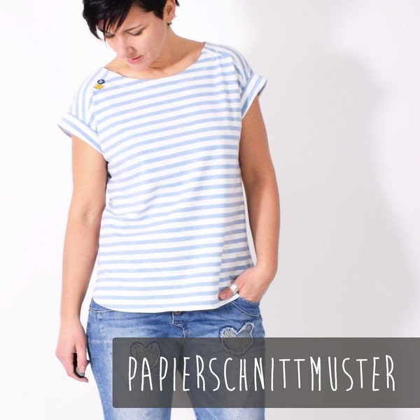 Papierschnittmuster Leni.Pepunkt SOMMER.bluse Größen: 32 - 58  Papierschnittmuster im Großformat # 93