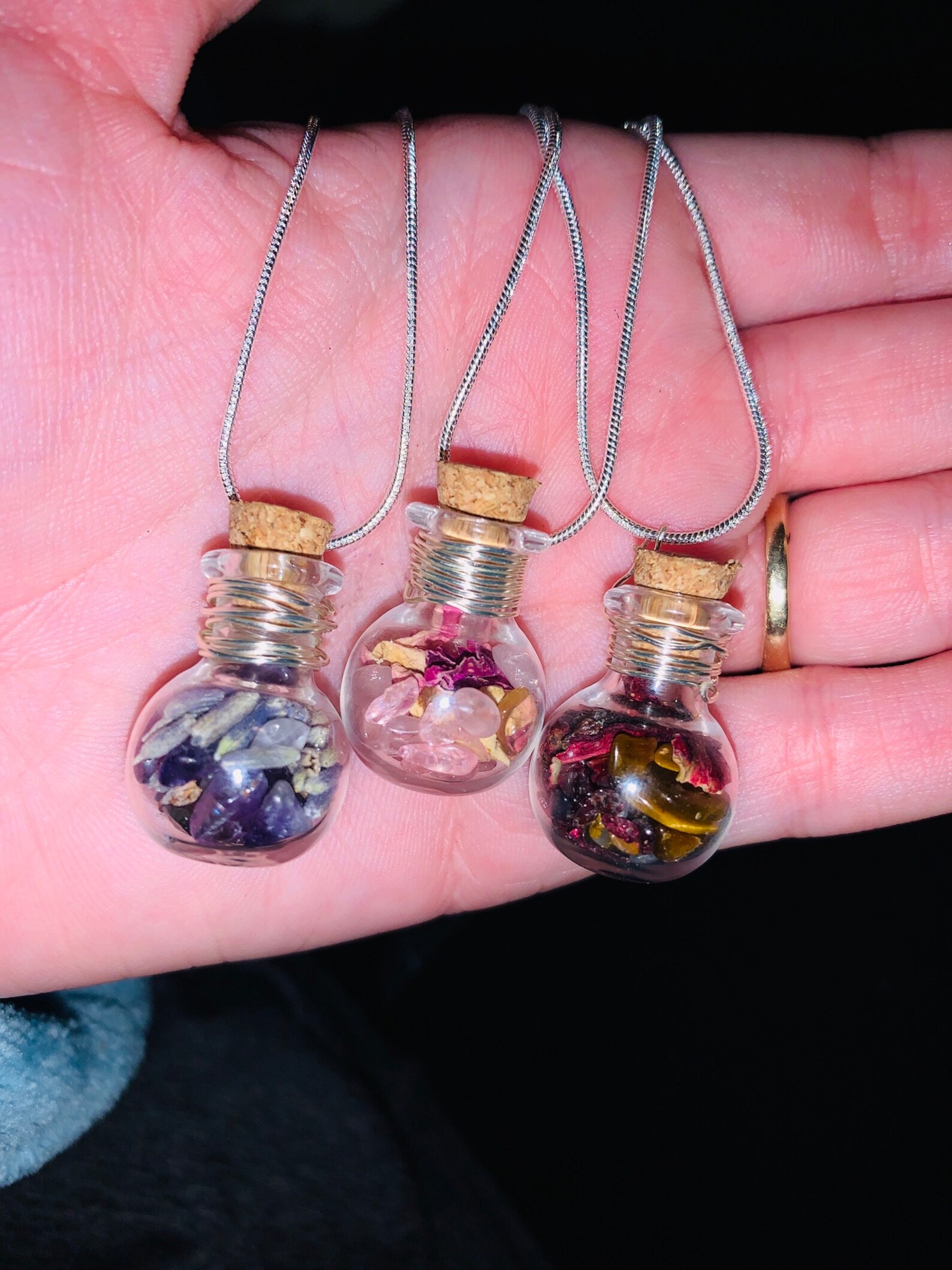 Mini Charmed Potion Bottles Etsy