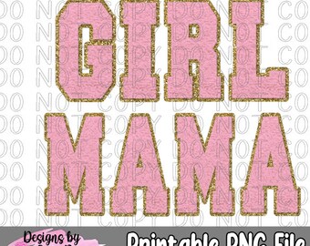 Girl Mama PNG Download