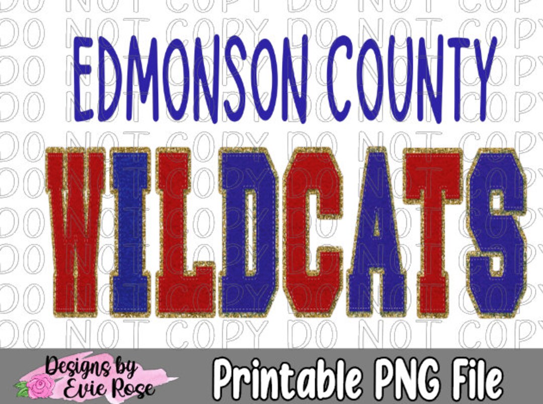 Edmonson County Wildcats PNG Download Etsy