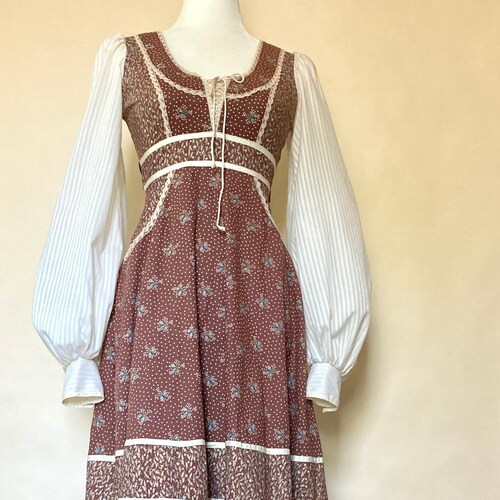 Vintage 1970s Gunne Sax Prairie Dress Prairie Dress by | Etsy