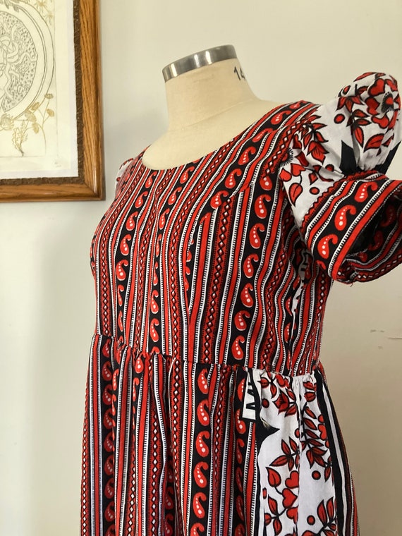 Homemade boho babydoll dress