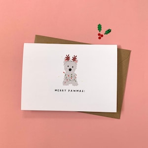 Merry Pawmas, Westie, Cachorro, Natal, Fofo, Luzes Festivas, Cartões De Natal, Natal