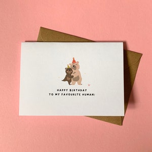 Alles Gute zum Geburtstag für meinen Lieblingsmenschen, Geburtstagskarten, Niedlich, Karten, Alles Gute zum Geburtstag