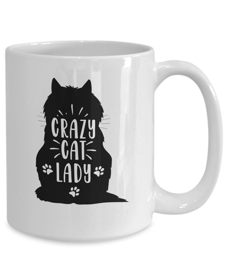 Crazy cat lady mug image 1