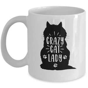 Crazy cat lady mug image 4