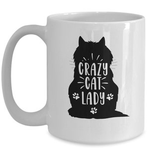 Crazy cat lady mug image 3