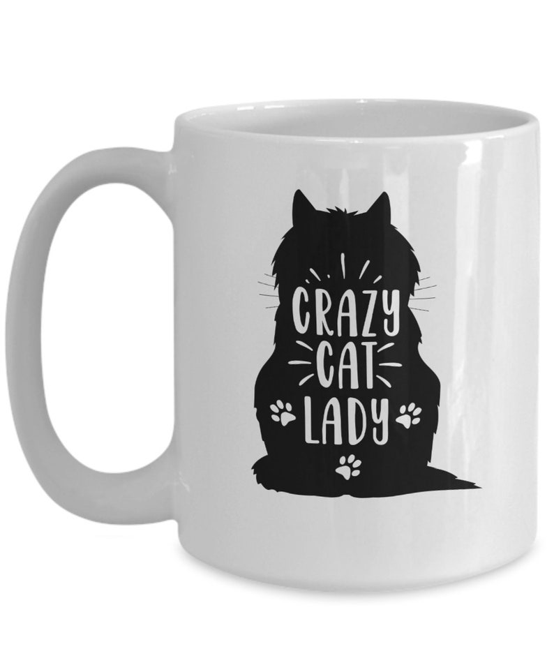 Crazy cat lady mug image 3