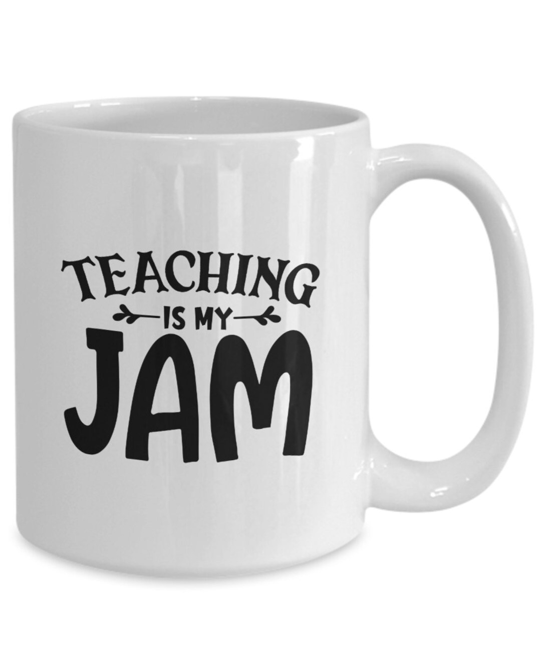 Funny Teacher Mugteaching is My Jamteacher Coffee Cup Etsy