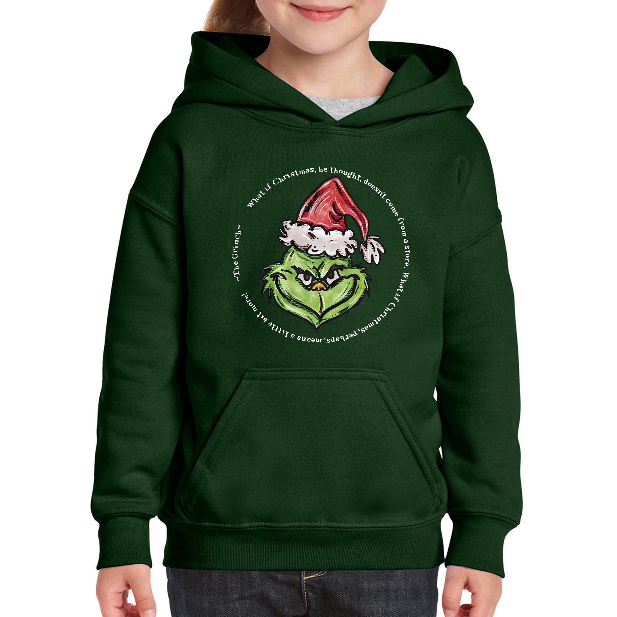Grinch Shirt Christmas Youth Shirt Grinch Christmas Shirt | Etsy