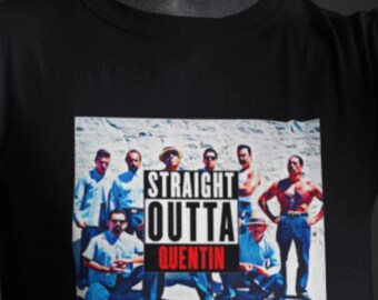 La Onda Straight Outta Quentin, Blood in Blood Out Tee