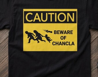 Beware Chancla, Latino humor Short Sleeve Tee