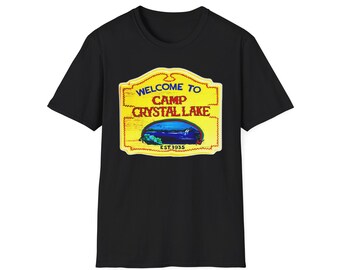 Camp Crystal Lake T-Shirt | Retro Horror Movie Graphic Tee