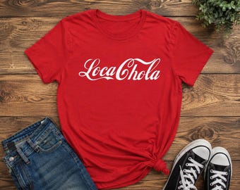 Loca Chola-skjorta, Chicana Streetwear, Latina-tröja med grafisk design