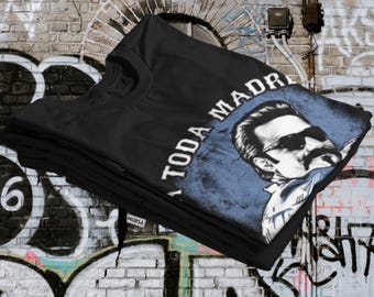 A Toda Madre T-Shirt | Blood In Blood Out ATM Quote Tee | Heavy Cotton Chicano Streetwear | Bound By Honor Sangre Por Sangre Gift