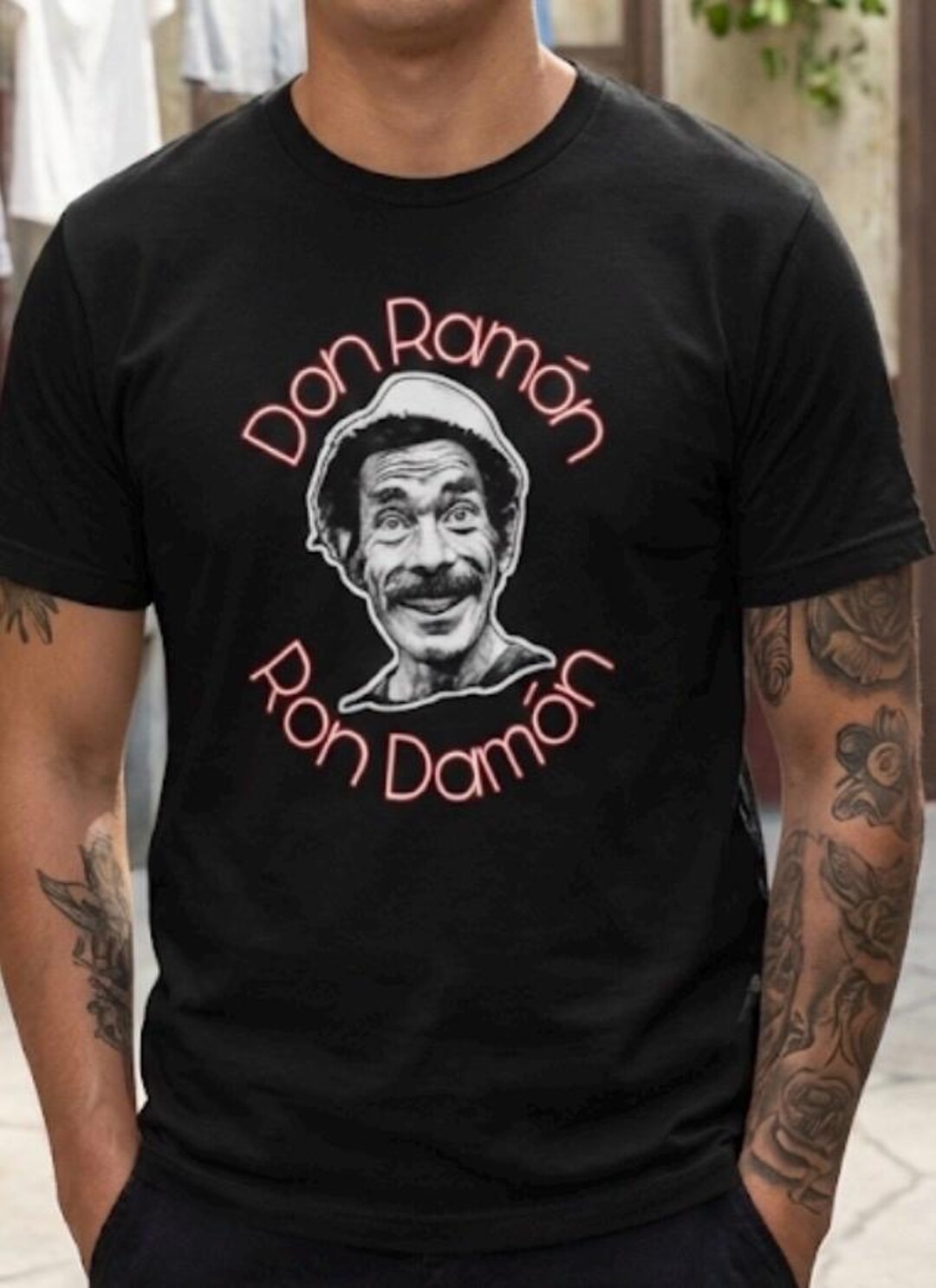 Don Ramon T-shirt, Ron Damon Nickname Tee, El Chavo Del Ocho Funny ...