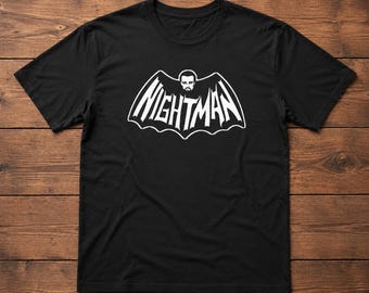Nightman Shirt, Funny TV Show Tee, Always Sunny Inspired Shirt, Nightman Cometh Tee, Paddy’s Pub Fan Gift, Retro Comedy Graphic Tshirt
