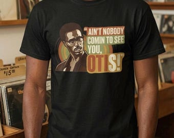 ¡Nadie vendrá a verte, Otis! Camiseta / Camiseta gráfica retro de soul de los 70 de The Temptations