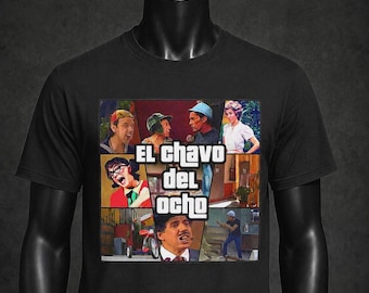 El Chavo Del Ocho Shirt, Retro Mexican TV Show Tee, Vintage Latin Comedy T Shirt, Chespirito Graphic Tee, Hispanic Nostalgia Gift