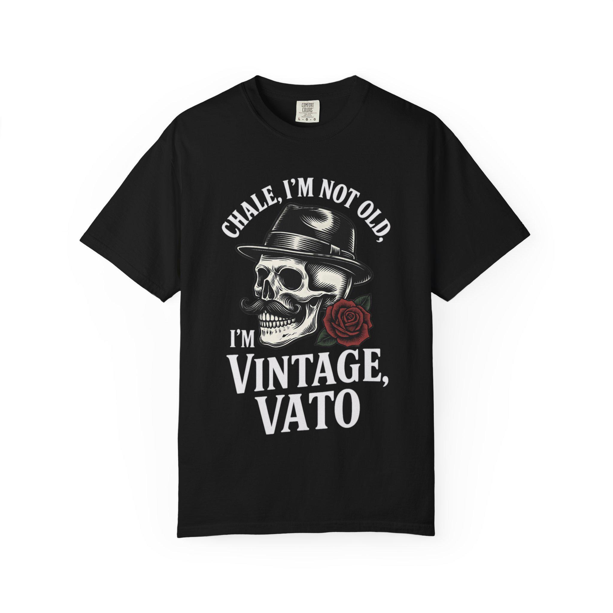Vintage Vato T-shirt, Chicano Skull Graphic Tee - Etsy