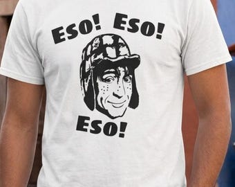 El Chavo del Ocho, eso eso Camiseta de manga corta, televisión mexicana de los años 70
