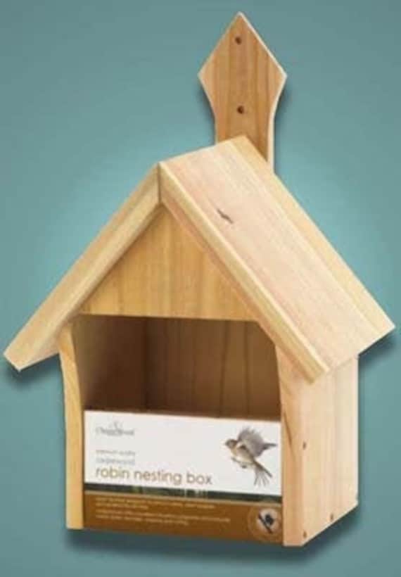Robin bird house for robin bird Etsy