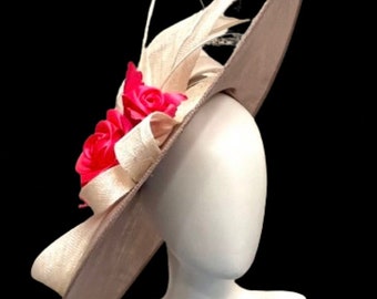 36. Fascinator Hut Hat Kopfschmuck Hochzeit Wedding Event Party Ascot