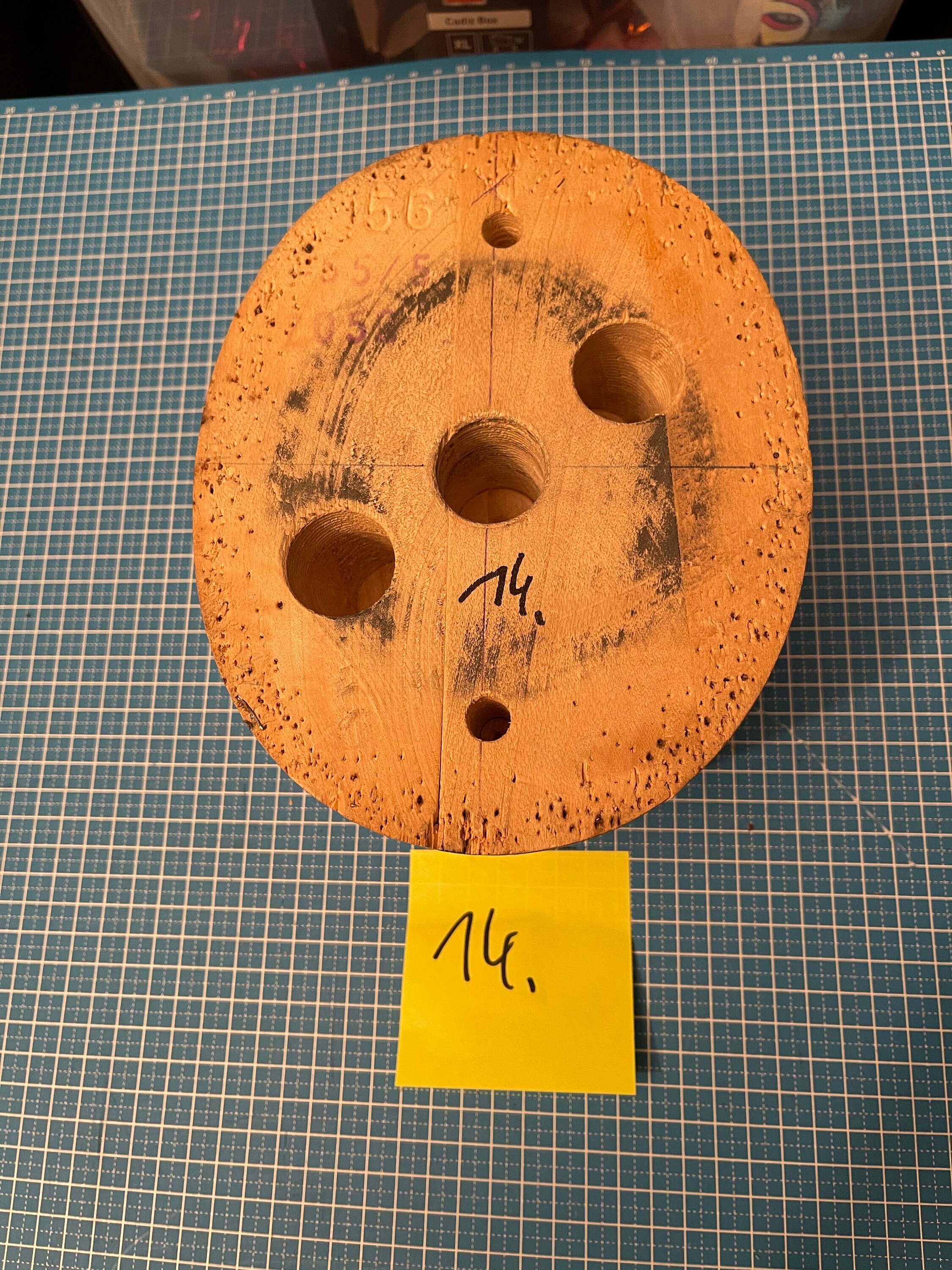 14. Vintage Millinery Hat Block Shape Wooden Hat Shape Hatter Modist