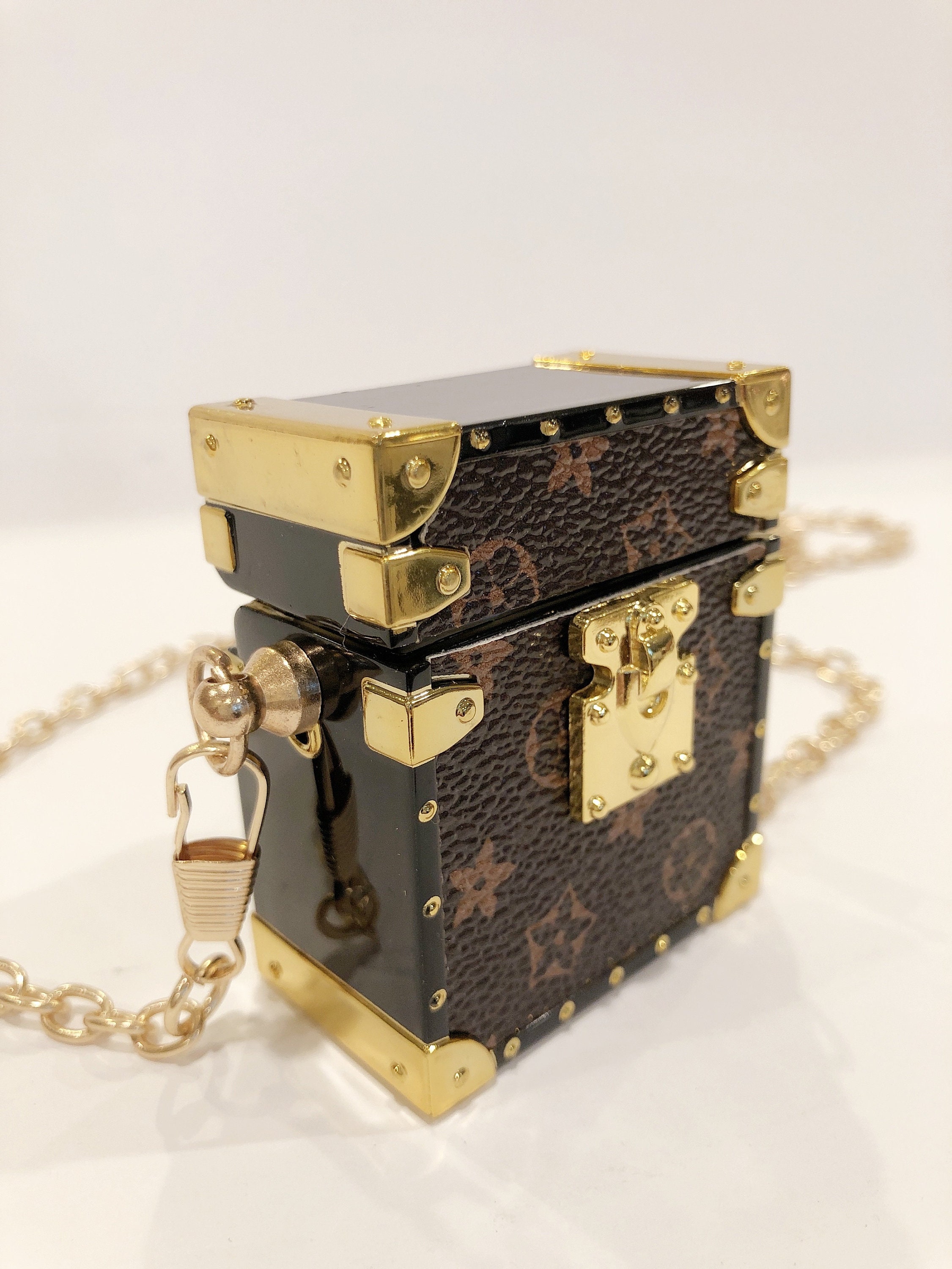 ✨ Gold Chain Waist Belt with AirPods Case ✨ Punk Gold Watch Belt,layered Pants Chain, Gold Chain Belt  main image 4