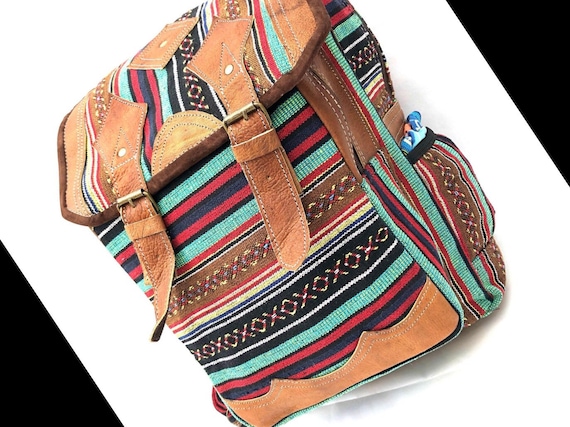 Tibetan leather leather backpack Unisex Tibetan Leather Shoulder Bag at ₹ 2500/piece in  main image 3