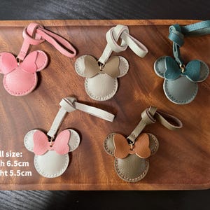 Louis Vuitton Mickey Keychain - Etsy