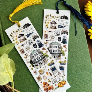 Stars Hallow, Watercolour, Illustrated Bookmark