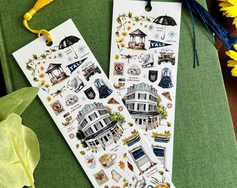 Stars Hallow, Watercolour, Illustrated Bookmark