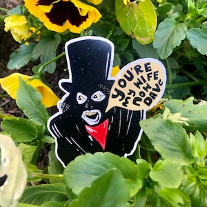 Papa Lazarou, adesivo inspirado na Liga dos Cavalheiros